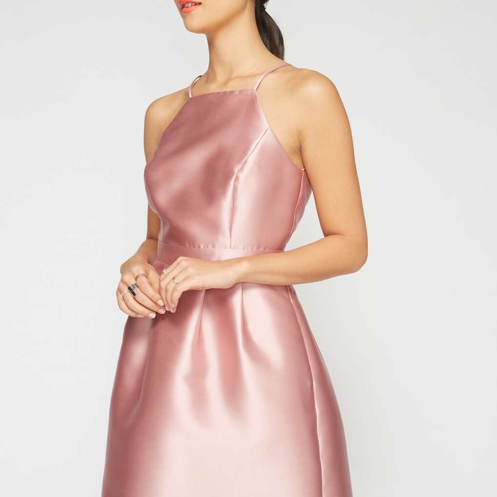 NWT Miss Selfridge Pink Shimmer Cocktail Dress